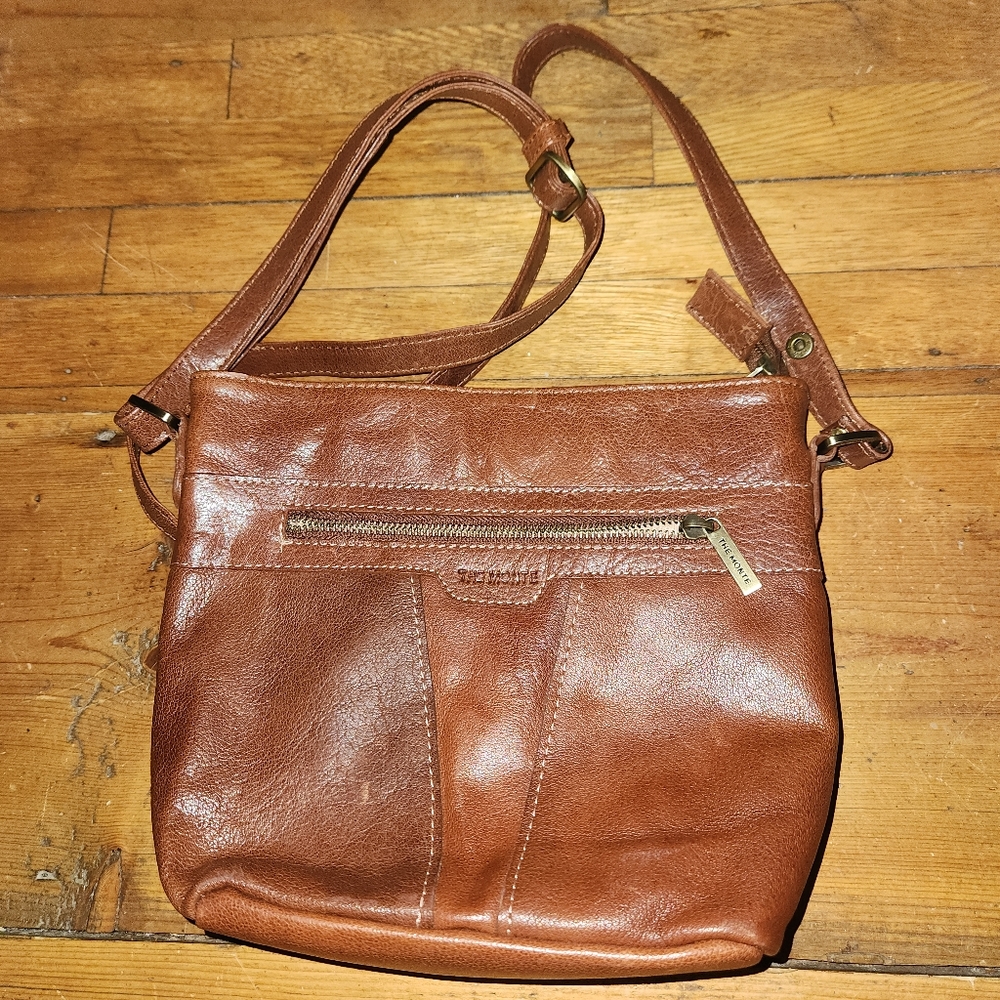 Designer The Monte Vegetable Tanned Leather Handbag Purse